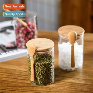 jars food dry Round storage sealing goods transparent