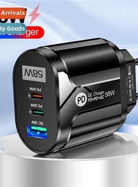 Luminous 58W Dual Fast Charger 2PD+QC3.0 Cell Phe Multi-Port