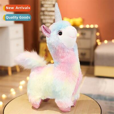 Unicorn alpaca rag doll doll large plush toys sleeping pillo