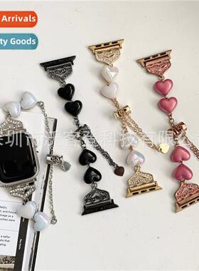 适用Apple applewatch876se54321 generation double love bracel