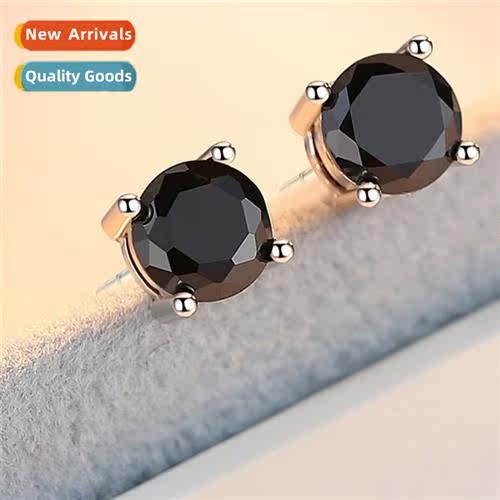 crystal earrings female mens couple earrings temperament fas