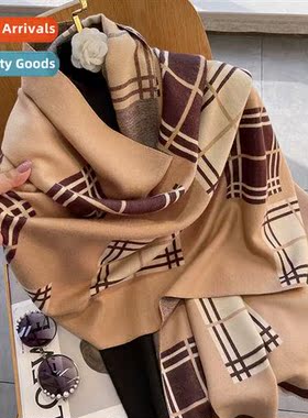 2023 new womens fall and winter scarves Korean versi   hundr