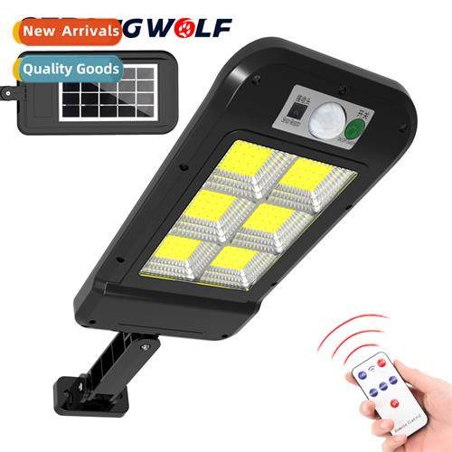 New solar wall light outdoor waterpro body sensor garden lig