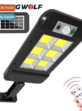 New solar wall light outdoor waterpro body sensor garden lig