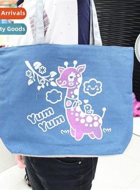 Mixed  tide n carto large canvas bag hbag womens bag shoulde