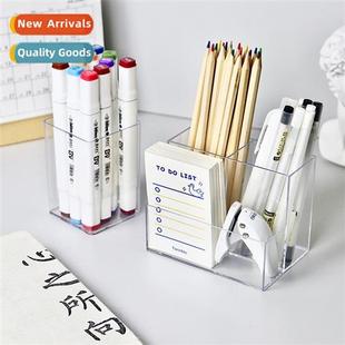 ctainer pen acrylic bucket fice ins students transparent