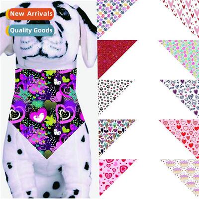 New Halloween Christmas Valentines Day Pet Drool Towel Pet B