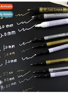 Genuine Sakura Paint Pens Highlighter Gold/Silver/Whe 0.7mm