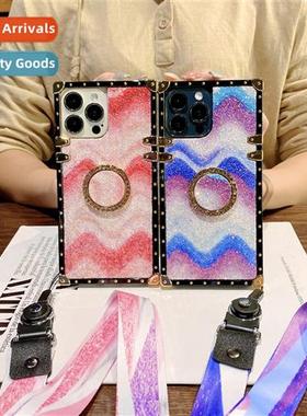 适用iPhone 15 wave pattern 13promax phone case Apple 12 elec