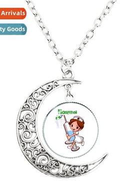 New mo necklace dome glass pendant healthcare workers birthd