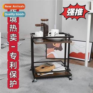 Home trolley storage shelves modern simple light luxury mult