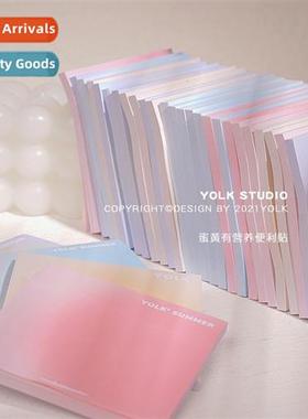 Colorful cvenient square stickers wear-resistant wring index