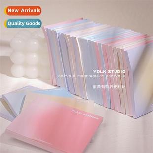 stickers square wear resistant index Colorful wring cvenient