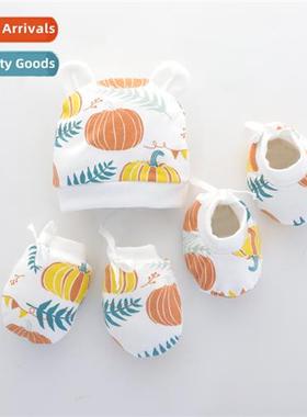 Baby physical anti-scratch gloves baby padded thickened glov