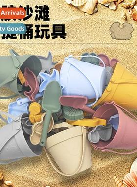 Silice beach bucket toys seaside parent-child interactive wa