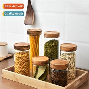 Sealed Box Jar Fresh Grain Storage Glass