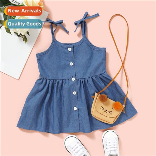 Girls spring  autumn  2020 new n sleeveless suspenders in sm