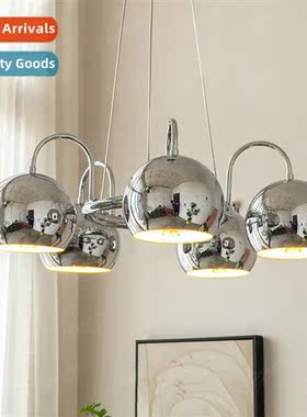 Antique art chrome chelier home Luo color large chelier dini