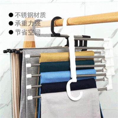 Folding multifunctial multi-layer pants hanger pants hanger