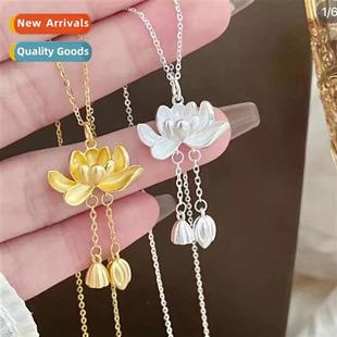 silver two pendant plated fema lotus full joy Copper worlds