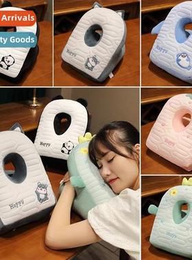 Carto animal ice silk latex cooler nap pillow sleeping pillo