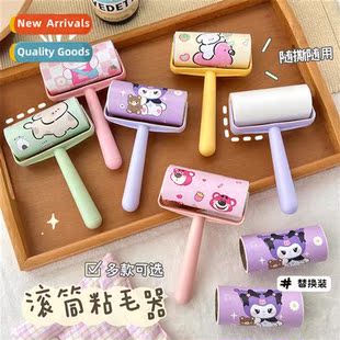 Cute carto sticker fresh student sticky roller home manual