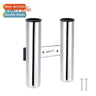 316 Stainless Steel Two Cnecting Barrels Boat Fishing Rod Ho