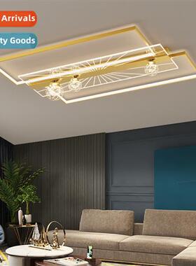 All copper modern simple atmosphere light luxury ceiling led
