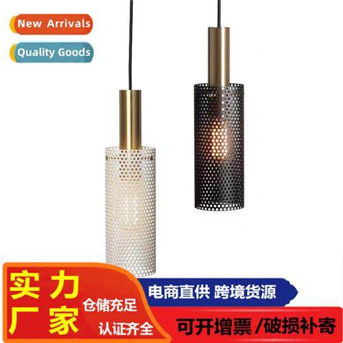 Post-modern metal hollow study chelier creative hotel restau