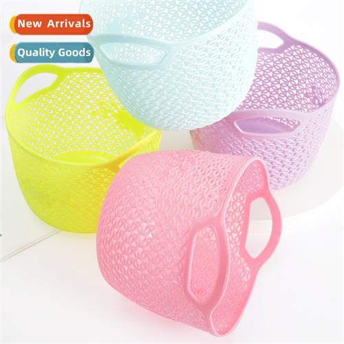 Household storage basket frame hanging basket desktop organi