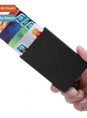 Aluminum Cred Card Case Business Card Case Automatic Card Ca