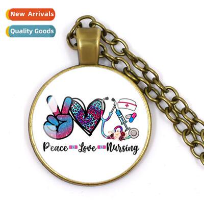 Lovely Whe Nurse Brooch Doctor Hospal Medical Stethoscope Ba