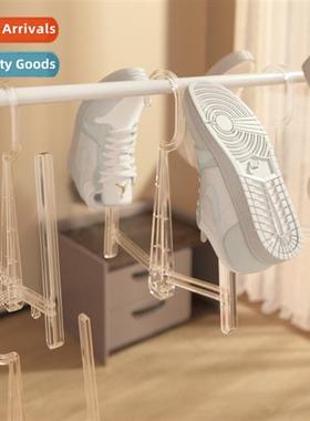 Transparent drying shoe rack balcy drying shoes windpro hook