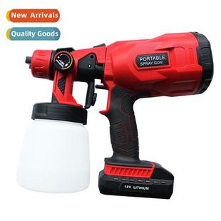 gun 18V lhium Electric indoor spray Home fic paint