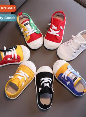 Childrens shoes Childrens canvas shoes Children Korean boys