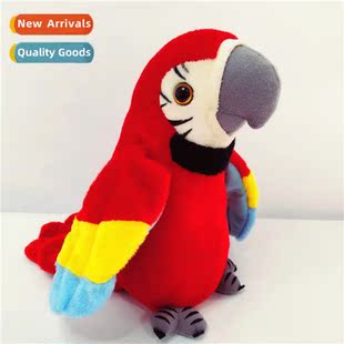 New Electric Plush Toy Parrot Electric Recording Talking Par