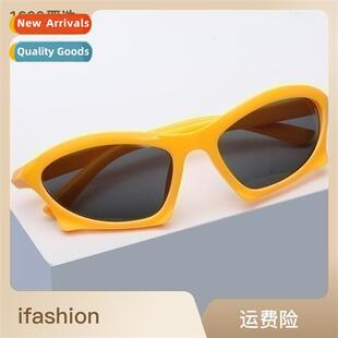 04035 new Y2K hipster outdoor sports sunglasses real film gl