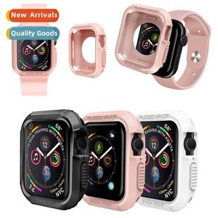 适用Apple silicone drop protection case apple watch8/SE/7/65