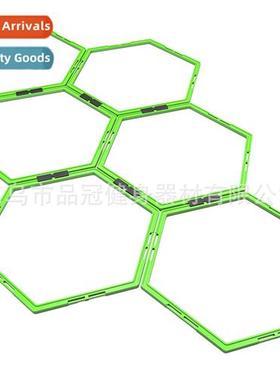 Soccer Training Equipment Hexagal Agily Ring Multi-functial