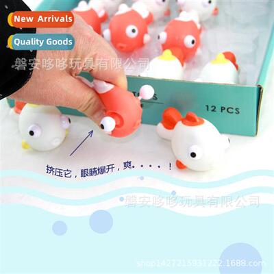 funny koi squeeze vent staring toys protruding eye doll sque