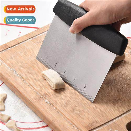 Stainless Steel Square Scaled Flour Scraper Flour Cutter Bak