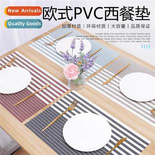 table insulated mats bowl dinner Creative waterpro PVC