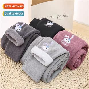 Childrens fall and winter padded bottoms girls new embroider