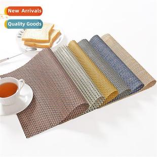Western food mats PVC insulated mats table mats dinner plate