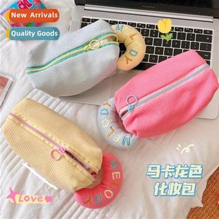 bag organizer large Macar cloth pencil capacy clut color