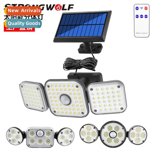 New solar wall light spl outdoor body sensor light garden li