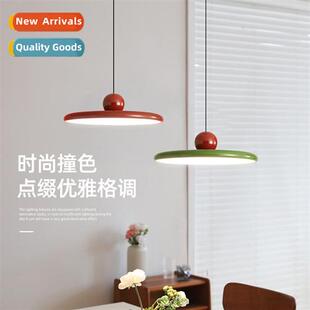 Flying saucer cream wind dining room chelier modern simple 2