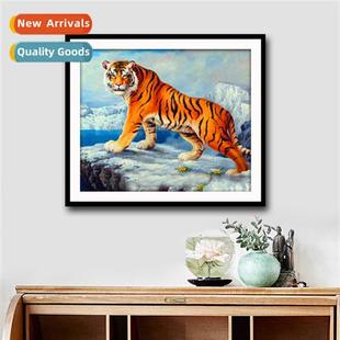 animal series room painting deco living new stch Diamd cross