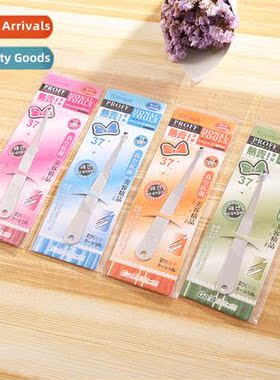 Stainless steel adult ear scoop single mounted ear pick earw