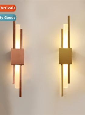 Bedroom bedside lamp wall lamp wiring-free living room backg